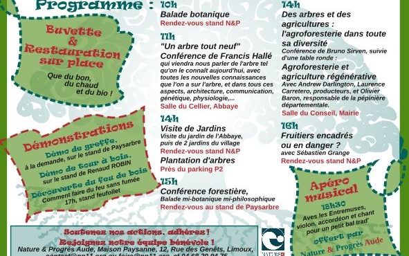 1ère fête de l'arbre de Lagrasse